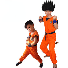 Load image into Gallery viewer, Halloween Dragon Ball Monkey King Costume Boy Clothes Turtle Pie Cospla Anime Super Saiyan Costume