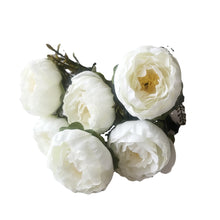 Load image into Gallery viewer, Beautiful Rose Peony Artificial Silk Flowers Small bouquet flores Home Party Spring Wedding Decoration Fake Flower