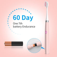 Load image into Gallery viewer, Electric Sonic Toothbrush Hygiene Dental Teeth with 2 Brush Head Whitening Waterproof Teeth Brush