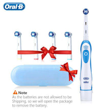 Load image into Gallery viewer, Oral B Sonic Electric Toothbrush 2 Min Timer 7600s Rotating Deep Clean Replaceable Brush Head Battery Vitality Toothbrus