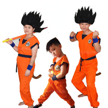 Load image into Gallery viewer, Halloween Dragon Ball Monkey King Costume Boy Clothes Turtle Pie Cospla Anime Super Saiyan Costume
