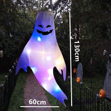 Load image into Gallery viewer, LED Halloween Ghost Outdoor Light Festival Dress Up Skeleton Horror Hanging Glowing Halloween Party Decor