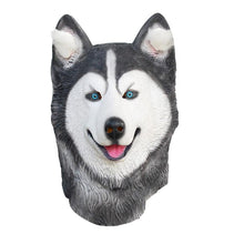 Load image into Gallery viewer, Novelty Halloween Costume Under Dog Party Latex Dog Head Mask