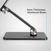 Load image into Gallery viewer, Metal Phone Stand Tablet Stand Adjustable Tabletop Tablet Stand Universal Table Phone Stand