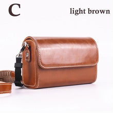 Load image into Gallery viewer, for Canon G7x25 Sony ZV1 Black Card RX1007 Leather Bag Single LX10ZS220 Camera Ricoh Bag GR3 Universal Case For Micro G8M6