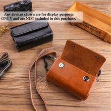 Load image into Gallery viewer, for Canon G7x25 Sony ZV1 Black Card RX1007 Leather Bag Single LX10ZS220 Camera Ricoh Bag GR3 Universal Case For Micro G8M6