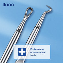 Load image into Gallery viewer, llano Acne Remover Needles Blackhead Pimple Comedone Extractor Blemish Zit Face Skin Care Cleaner Removal Tools