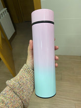 Load image into Gallery viewer, smart digital water bottle keeps cold and heat thermal bottle Stainless Steel Thermos for baby children kids terms