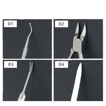 Load image into Gallery viewer, Nail Repair Tool Nail Scissors Inflammation Nail Groove Special Nail Clippers Artifact Olecranon Scissors Pedicure Tool Set
