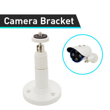 Load image into Gallery viewer, White Plastic Wall Mount Bracket Stand Installation Holder for CCTV Security Camera

