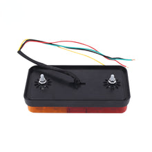 Load image into Gallery viewer, 2PCS 12V 24V 10 LED Tail Light Taillight Turn Signal Indicator Stop Lamp Rear Brake Light for Car Truck Trailer Caravan
