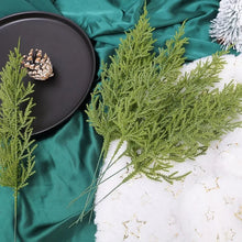 Load image into Gallery viewer, 1-10PCS Christmas Artificial Pine Needles Branch Xmas Tree Wreath Green Fake Plant For Home Decor Wedding Bouquet DIY Gifts Box
