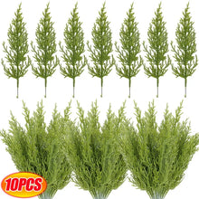 Load image into Gallery viewer, 1-10PCS Christmas Artificial Pine Needles Branch Xmas Tree Wreath Green Fake Plant For Home Decor Wedding Bouquet DIY Gifts Box
