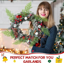 Load image into Gallery viewer, 5/10Pcs Pine Needle Branches Artificial Fake Plant Christmas Tree Sprig Garland Wreath Wedding Home Decorations DIY Bouquet Gift
