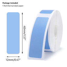Load image into Gallery viewer, 1/3 Rolls For Niimbot D11 Label Sticker D110 D11 Label Paper Self-adhesive Labels Waterproof Labels For Niimbot D110 Printer
