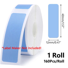 Load image into Gallery viewer, 1/3 Rolls For Niimbot D11 Label Sticker D110 D11 Label Paper Self-adhesive Labels Waterproof Labels For Niimbot D110 Printer
