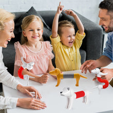 Load image into Gallery viewer, 4Pcs Novelty Spring Dog Pop Tubes Sensory Toy Stress Relieve Bellows Toys For Adult Kids Anti-stress Squeeze Toys Gifts
