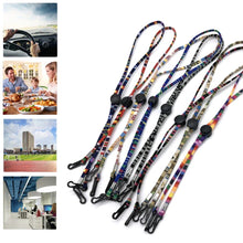 Load image into Gallery viewer, Fishhook 1-5PCS Adjustable Mask Lanyard Mask Holder Hanging Hook Storage Acrylic Artifact Portable Chain Safety Anti-Drop Traceless Ear
