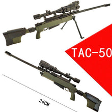 Load image into Gallery viewer, 1/6th Mini Jigsaw Puzzle AWM 1/6 AWM Sniper Rifle Plastic Assemble Gun Model Military Building for 12 Inch Action Figure Display
