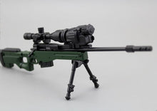 Load image into Gallery viewer, 1/6th Mini Jigsaw Puzzle AWM 1/6 AWM Sniper Rifle Plastic Assemble Gun Model Military Building for 12 Inch Action Figure Display

