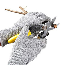 Load image into Gallery viewer, 1 Pair HPPE Kitchen Gardening Hand Protective Gloves Butcher Meat Chopping Working Gloves Mittens Women Men's gloves Dropshippin
