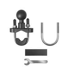 Load image into Gallery viewer, 1 inch Ball Head Adapter Mount Base Motorcycle Handlebar Rearview Mirror Bracket for DJI GoPro Insta360 Action Camera Accessory
