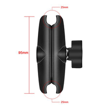 Load image into Gallery viewer, 1 inch Ball Head Adapter Mount Base Motorcycle Handlebar Rearview Mirror Bracket for DJI GoPro Insta360 Action Camera Accessory
