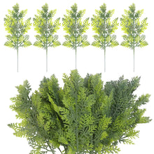 Load image into Gallery viewer, 10/1PCS Christmas Artificial Pine Branches DIY Wreath Gifts Decoration Green Simulation Plant Leaves Fake Flower Xmas Home Decor
