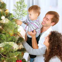 Load image into Gallery viewer, 10/1PCS Christmas Artificial Pine Branches DIY Wreath Gifts Decoration Green Simulation Plant Leaves Fake Flower Xmas Home Decor
