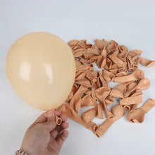 Load image into Gallery viewer, 10/20/30pcs Retro Green Balloons Coffee Khaki Coco Skin Avocado Green Latex Globos for Birthday Decorations Christmas Party Deco

