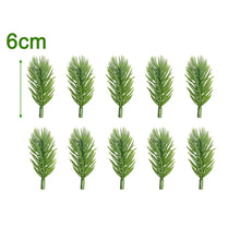 Load image into Gallery viewer, 10-50pcs Artificial Pine Branch Green Pine Needles Fake Plants Leaves DIY Xmas Tree Wreath Ornaments Christmas Decoration Gifts
