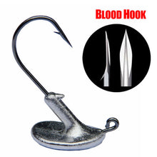 Load image into Gallery viewer, Fishhook 10PCS/Lot 3.5g 5g 7g 10g 14g Tumbler Head Hook Jig Bait Fishing Hook For Soft Lure Fishing Tackle fishing tackle accessorie
