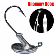 Load image into Gallery viewer, Fishhook 10PCS/Lot 3.5g 5g 7g 10g 14g Tumbler Head Hook Jig Bait Fishing Hook For Soft Lure Fishing Tackle fishing tackle accessorie
