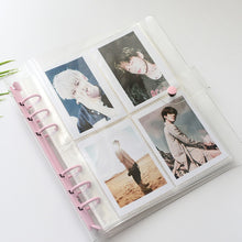 Load image into Gallery viewer, 100/200 Pockets Photocard Binder 3/5Inch Photo Album Polaroid Book Kpop Photocard Holder Insert Instax Album Collect Book
