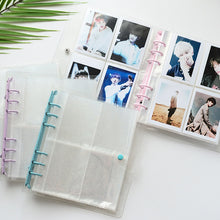 Load image into Gallery viewer, 100/200 Pockets Photocard Binder 3/5Inch Photo Album Polaroid Book Kpop Photocard Holder Insert Instax Album Collect Book
