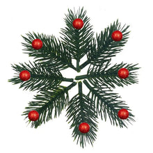 Load image into Gallery viewer, 100pcs Pine Branches Artificial Fake Plant Artificial Flower Branch Christmas Party Decoration DIY Bouquet Gift Box Accessories
