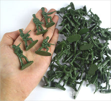 Load image into Gallery viewer, 100pcs/lot Hot Bag Soldier Toys 12 stype Static Small Soldier Person Military Model Children Toys Whole Mixed Batch
