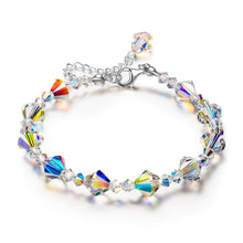 Load image into Gallery viewer, Square Crystal Stone Bracelet Shining AB Color Exquisite Luxury Fashion Bracelet Ornament
