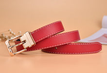 Load image into Gallery viewer, All-Matching Pin Buckle Belt Boy Middle and Big Children Performance Suit Suit Pant Belt
