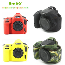 Load image into Gallery viewer, Silicone Case Cover DSLR Camera Bag for Nikon D850 Z7 Z6 Z5 D750 D3200 D3300 D3400 D3500 D5300 D5500 D5600 D7100 D7200 D7500
