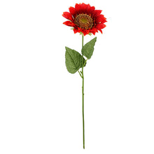 Load image into Gallery viewer, 5pcs Sunflower fake flower single branch large flower head home living room decorative flower artificial sunflower wedding dance props fake flower
