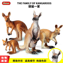 Load image into Gallery viewer, Kangaroo Model Set Children's Simulation Animal Model Birthday Cake Decoration
