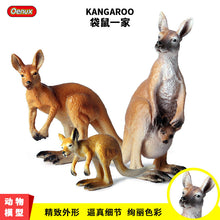 Load image into Gallery viewer, Kangaroo Model Set Children's Simulation Animal Model Birthday Cake Decoration
