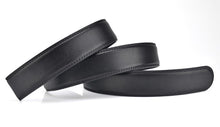 Load image into Gallery viewer, Men's 2-Layer Automatic Buckle Belt Headless Leather Belt Leather Belt
