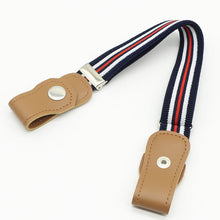 Load image into Gallery viewer, Children's Belt Baby Elastic Belt Boys and Girls Elastic Pants Belt Children Anti-Drop Pant Belt Snap Button
