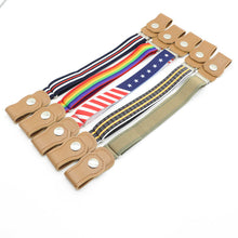Load image into Gallery viewer, Children's Belt Baby Elastic Belt Boys and Girls Elastic Pants Belt Children Anti-Drop Pant Belt Snap Button
