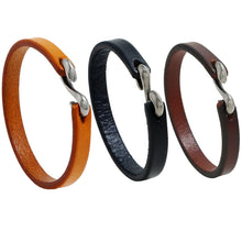 Load image into Gallery viewer, Retro Simple Cattle Leather Bracelet Ornament Fashion All-Match Punk Rock Leather Bracelet
