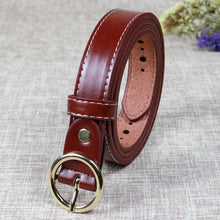 Load image into Gallery viewer, Belt Women's Korean-Style Simple White Student Universal Jeans Decorative All-Match Black

