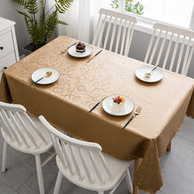 Load image into Gallery viewer, Waterproof Tablecloth Oil-Proof Household Dining Table Suitable Cloth Rectangular Dining Table
