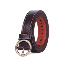 Load image into Gallery viewer, Belt Women's Korean-Style Simple White Student Universal Jeans Decorative All-Match Black
